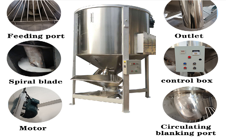 Vertical Mixing Dryer